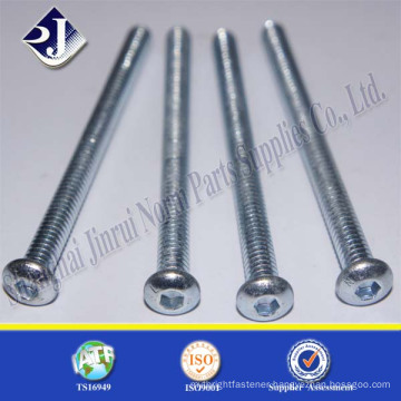 Good Quanlity Zinc plated Countersunk head Hex Socket Screw